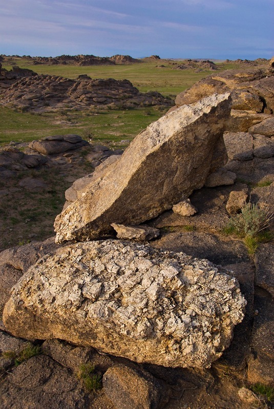 Stones in Ikh Nart Nature Reserve. - Our World