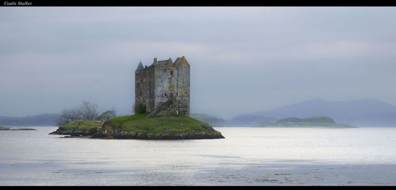 Castle Stalker in the Gloaming - SCOTLAND