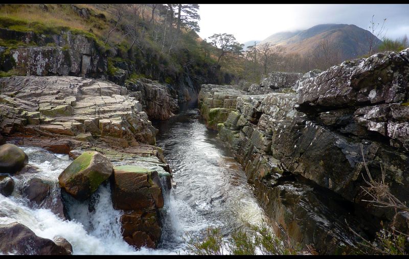 Glen Etive ravine - SCOTLAND