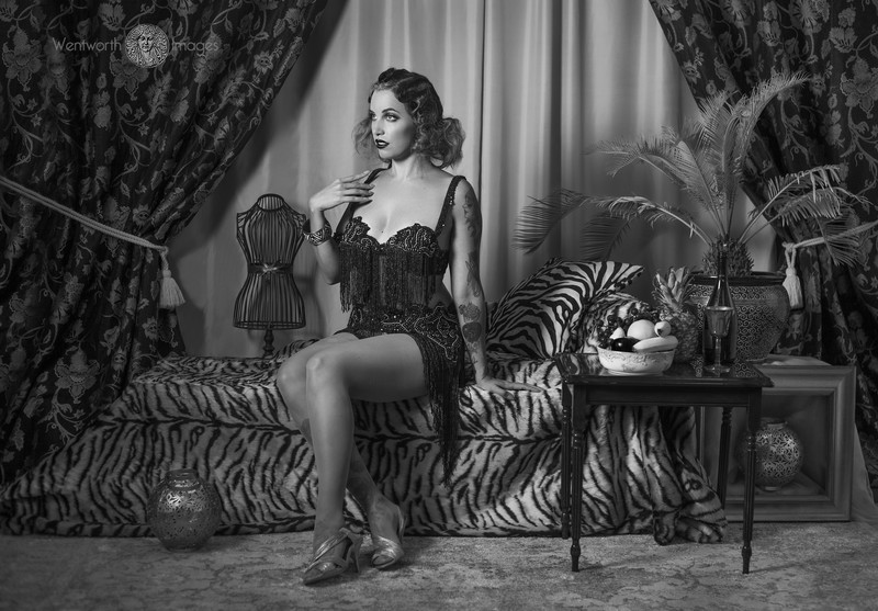 Exotic Dancer Gypsy -4661 edit Terri  WM - MONO - EXOTIC DANCER- circa 1920