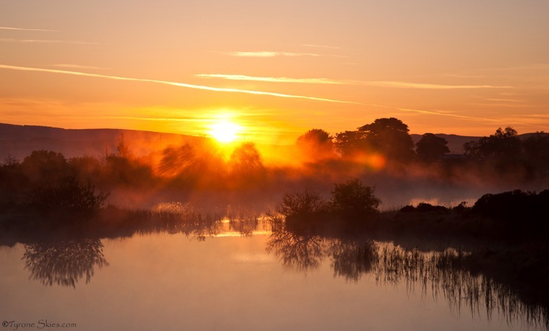 Lake sunrise