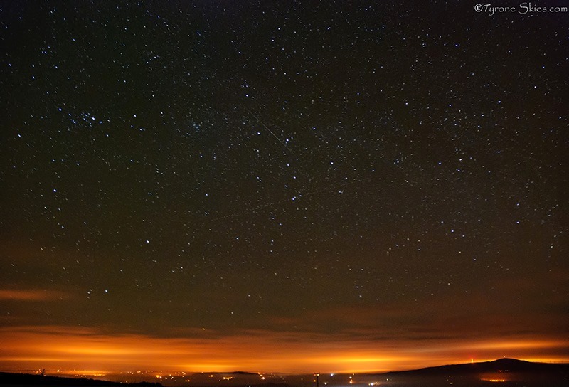 Pigeon Top Geminids 1 - Meteors
