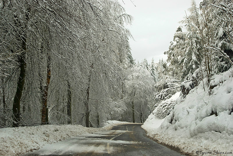 Gortin Glens snow