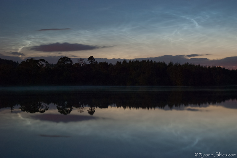 NLC Reflections - Noctilucent Clouds