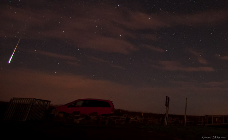Perseid fireball - Meteors