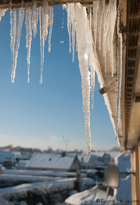 Icicles in Ireland