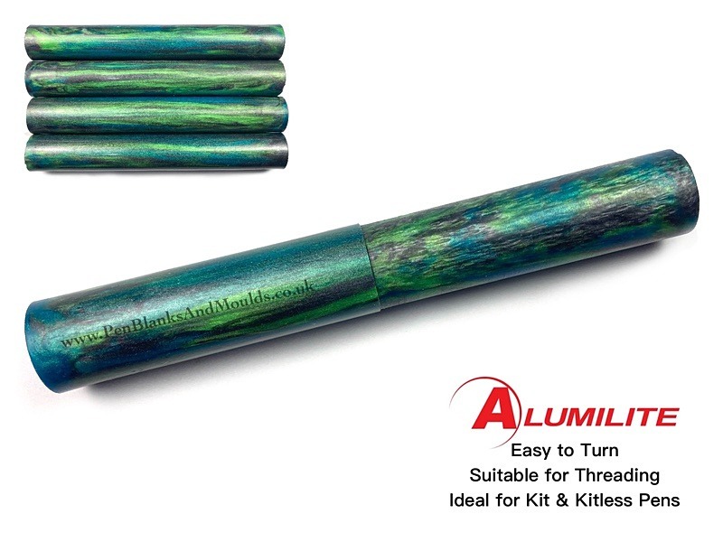 Northern Lights Alumilite Resin/Acrylic Artisan Pen Blanks