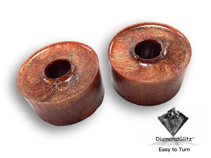 Bronze Age DiamondGlitz Alumilite Resin/Acrylic Artisan Ring Blanks