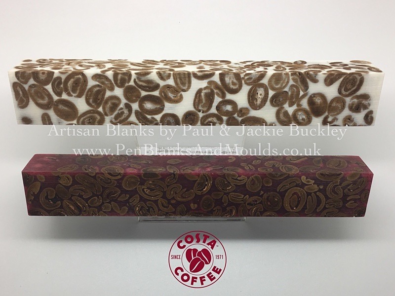Costa Coffee Bean Pen Blanks