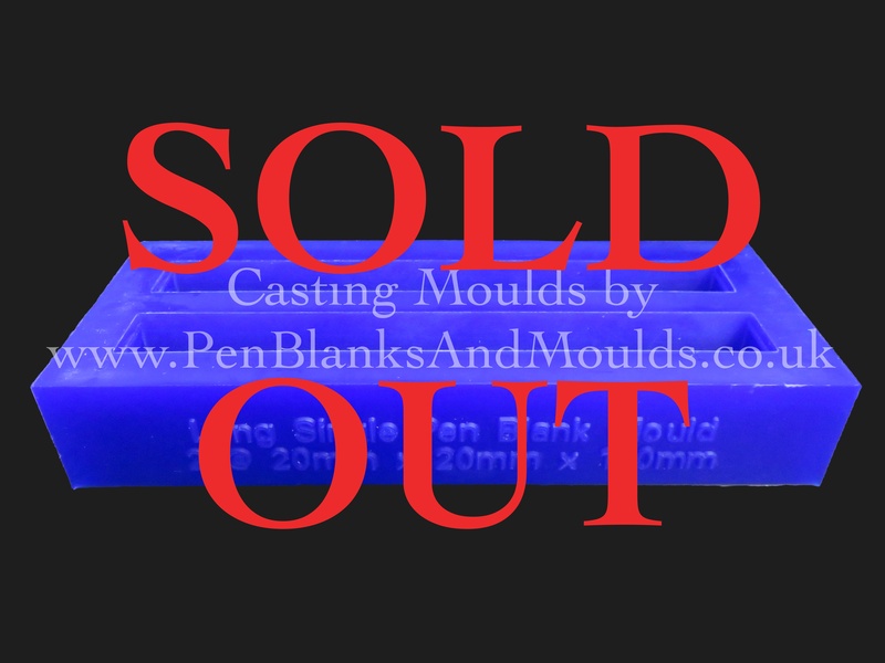 Long Single Silicone Pen Blank Mould