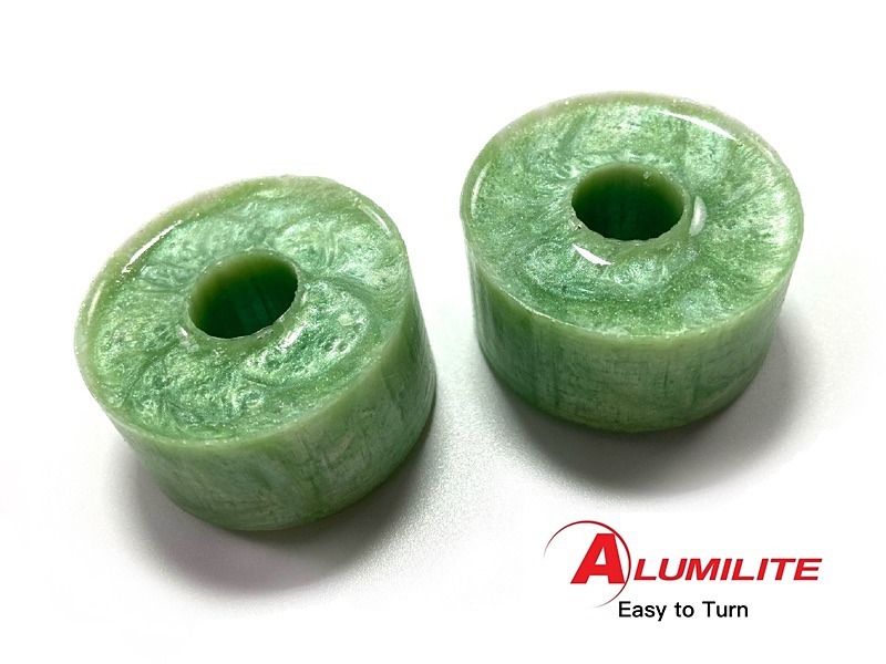 Apple Orchard Alumilite Resin/Acrylic Artisan Ring Blanks