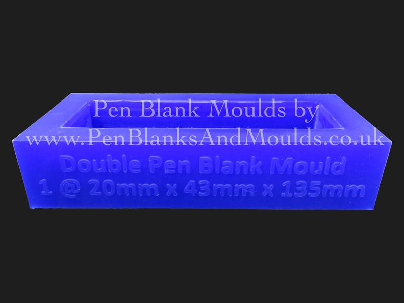 Small Double Silicone Pen Blank Mould