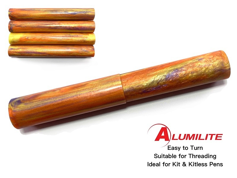 Tropical Calypso Alumilite Resin/Acrylic Artisan Pen Blanks