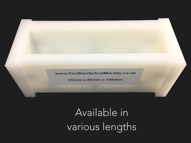 45mmx45mm HDPE Casting Moulds availablle in various lengths from 130mm to 220mm long