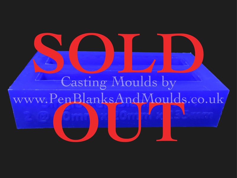 Small Single Silicone Pen Blank Mould