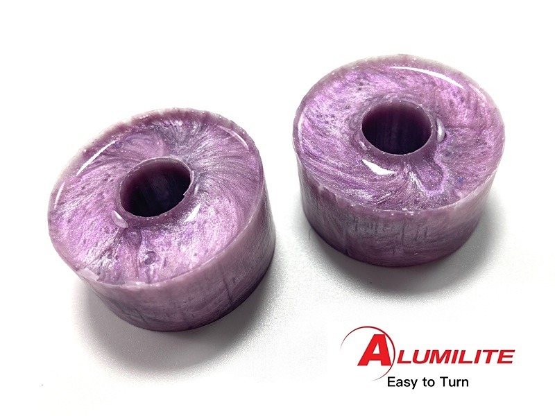 Lavender Fields Alumilite Resin/Acrylic Artisan Ring Blanks