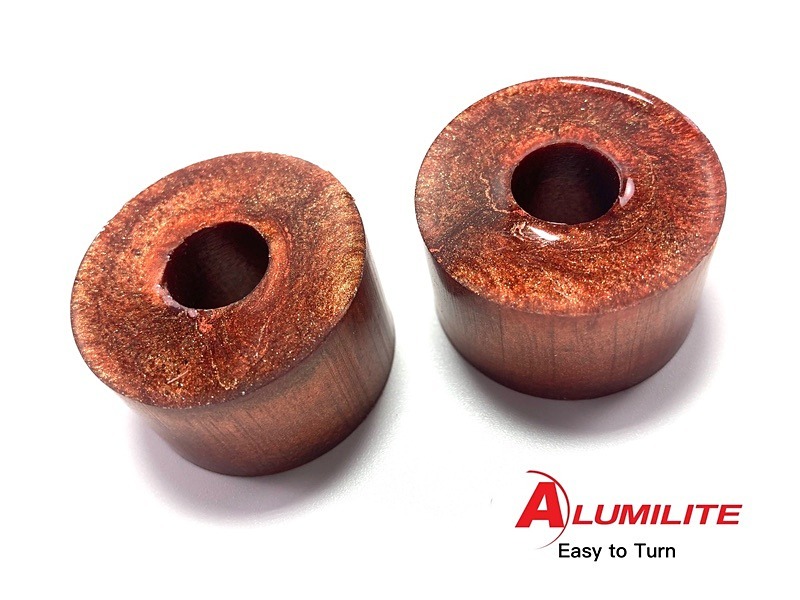 Bronze Age Alumilite Resin/Acrylic Artisan Ring Blanks