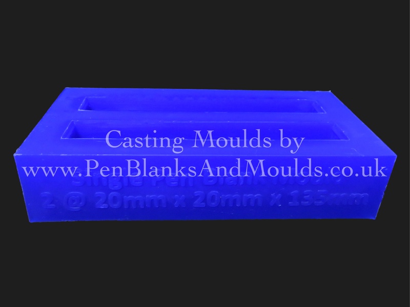 Small Single Silicone Pen Blank Mould