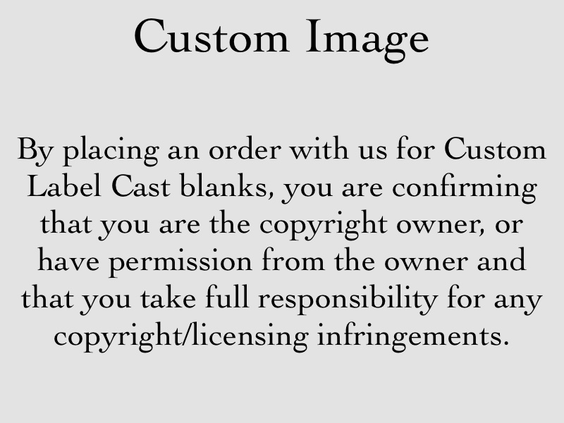 Custom Image - Image/Photo Label Cast Pen Blanks