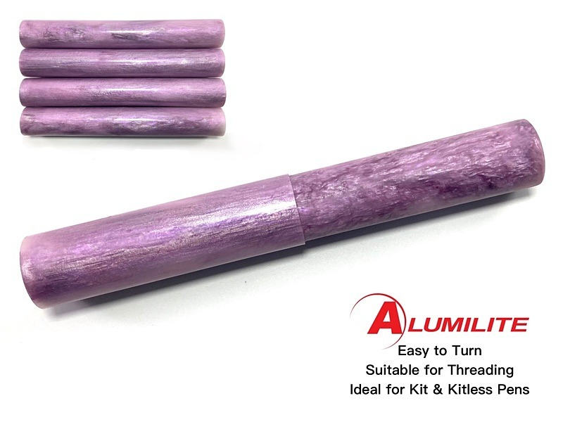 Lavender Fields Alumilite Resin/Acrylic Artisan Pen Blanks