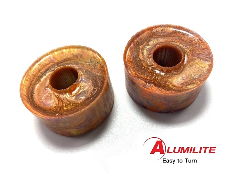 Tropical Calypso Alumilite Resin/Acrylic Artisan Ring Blanks