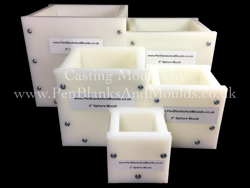 Resin casting Cube / Sphere Moulds available in 2', 3”, 4,” 5”, 6”, 12' other & custom sizes also available