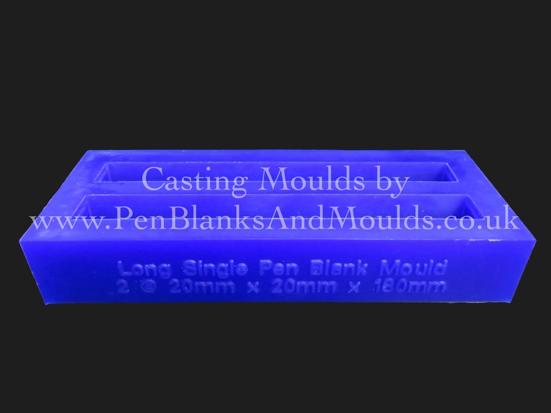Long Single Silicone Pen Blank Mould