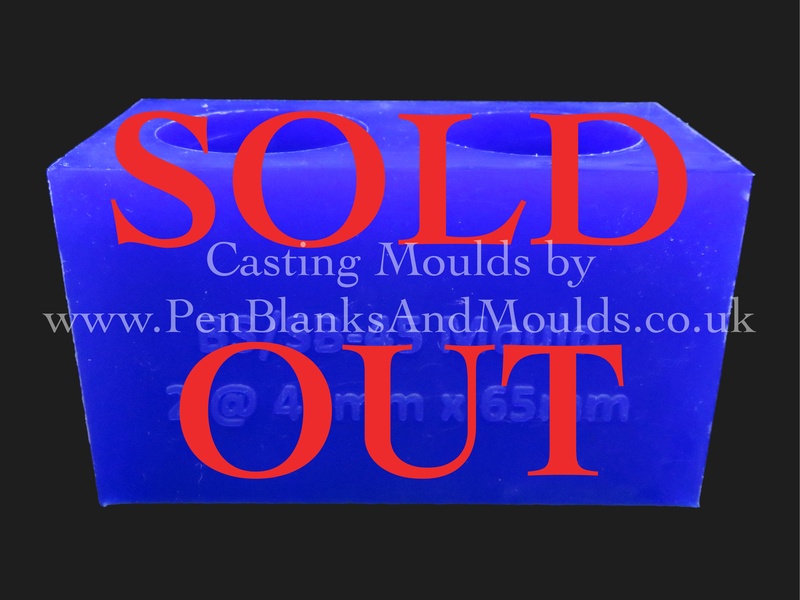 45mm Bottle Stopper or Shaving Brush Silicone Mould