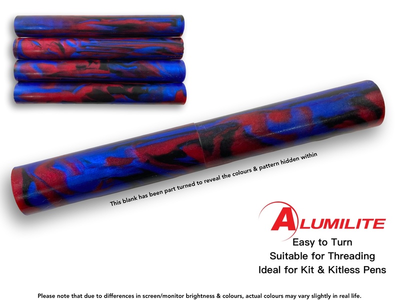 Intergalactic Alumilite Resin/Acrylic Artisan Pen Blanks