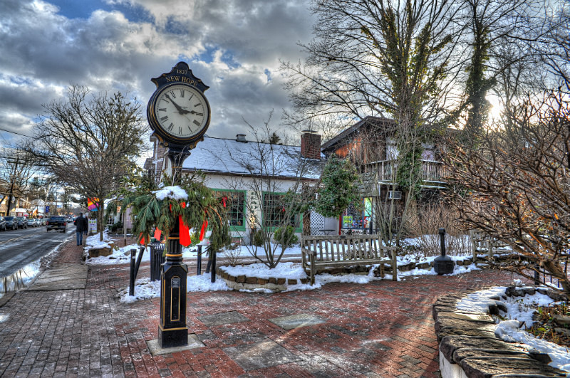 New Hope, Pennsylvania, USA - HDR Photography