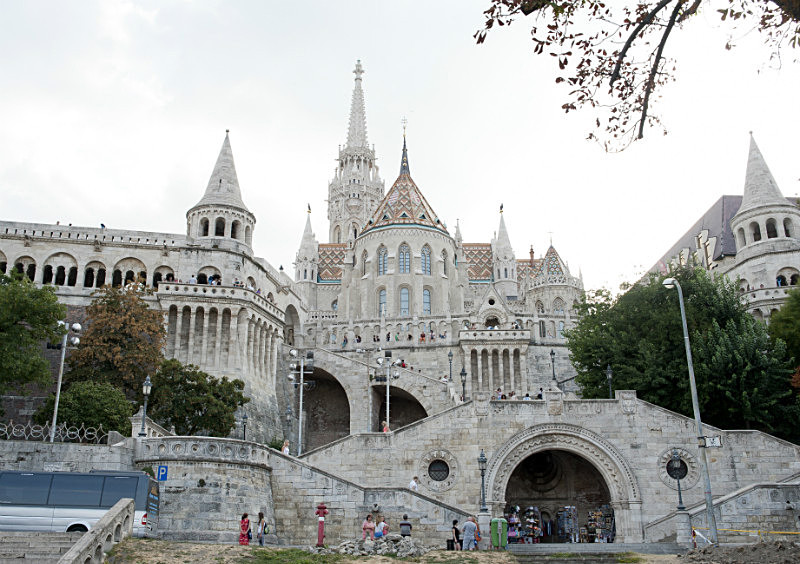 Fisherman's Bastion in Budapest - Budapest