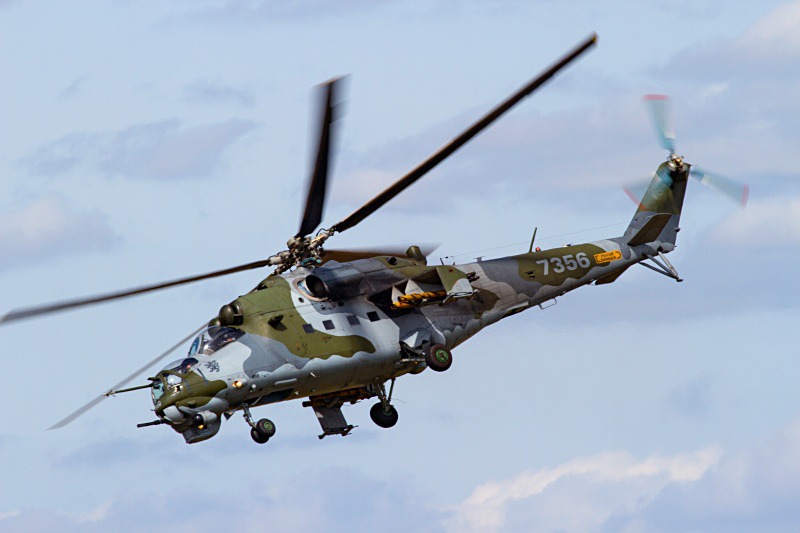 Mil Mi-35 - Czech Air Force 1 - RIAT 2015