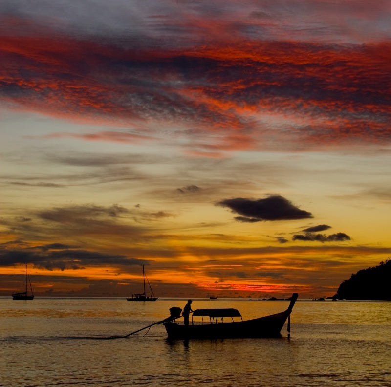Thai Sunset - People and Places