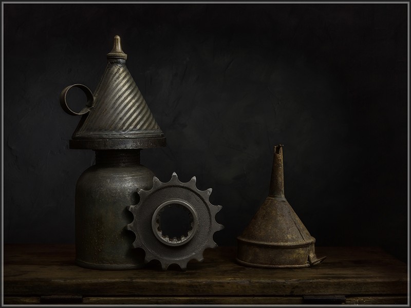 The Rusty Funnel - Still Life