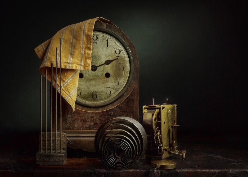 At the Clock Mender's - Still Life