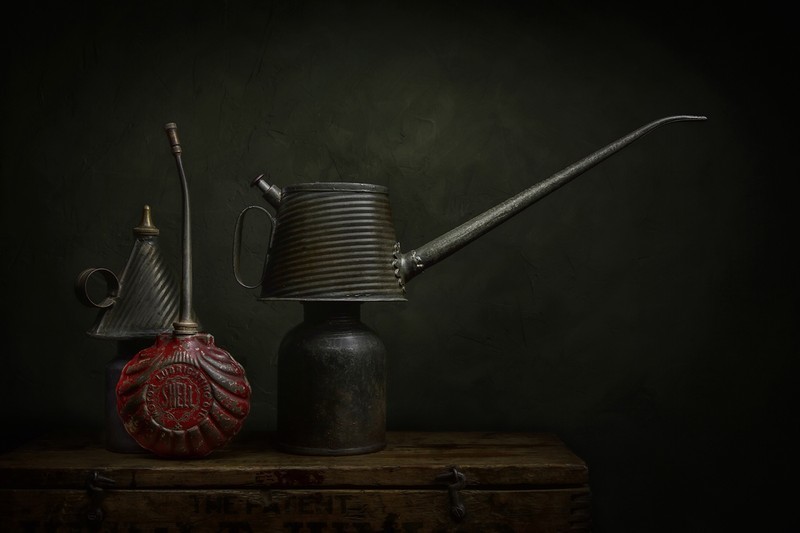 Cans and Corrugations - Still Life