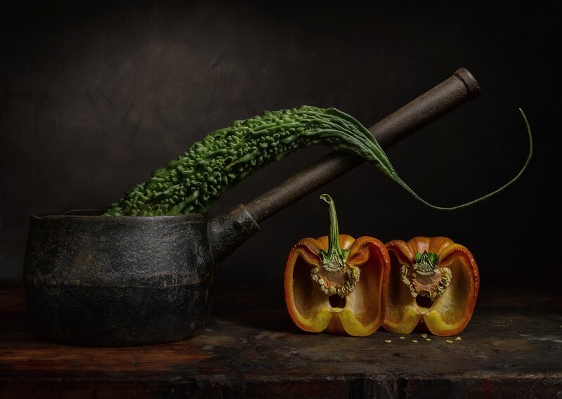 Bitter Melon Fruit - Still Life