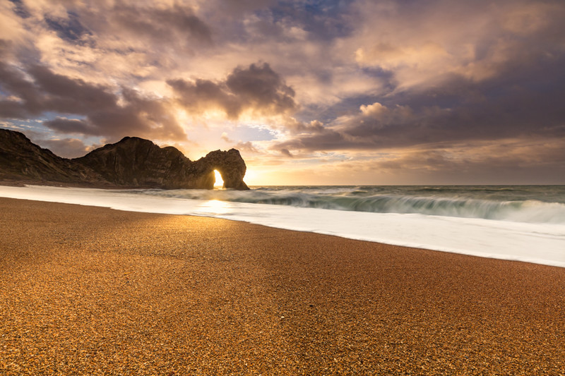 'Door to the Heavens' Durdle Door, Dorset - Dorset Seascapes