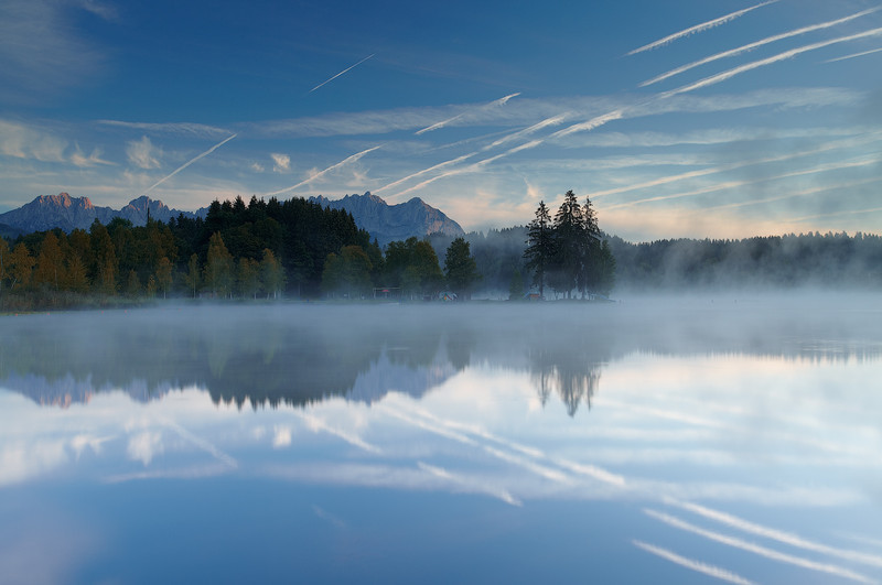 Lake Schwarzee, Kitzbuhel, Austria - European Scenes
