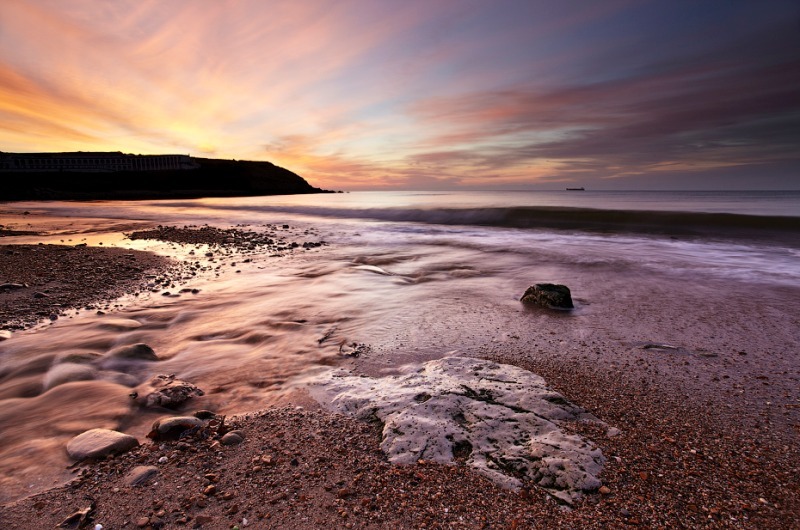 Bowleeze Cove Sunrise, Weymouth - Dorset Seascapes