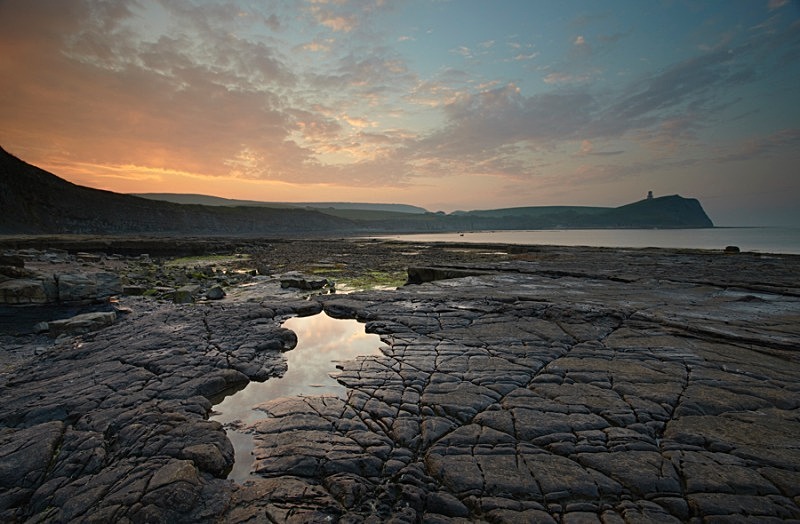 Kimmeridge Bay Sunrise - Dorset Seascapes