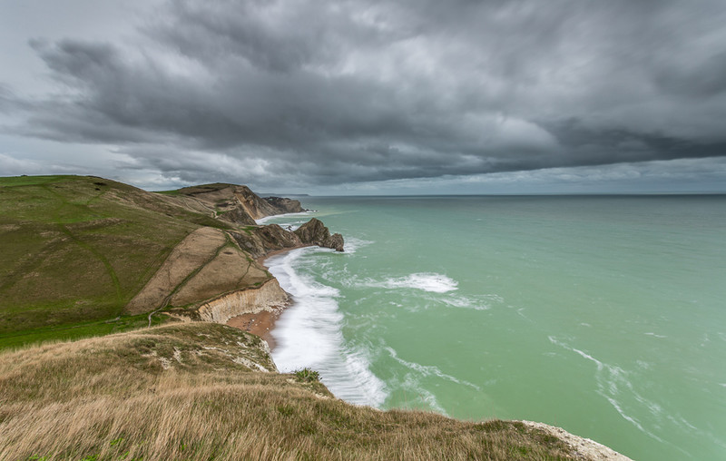 View from Bats Head, Dorset - Dorset Seascapes