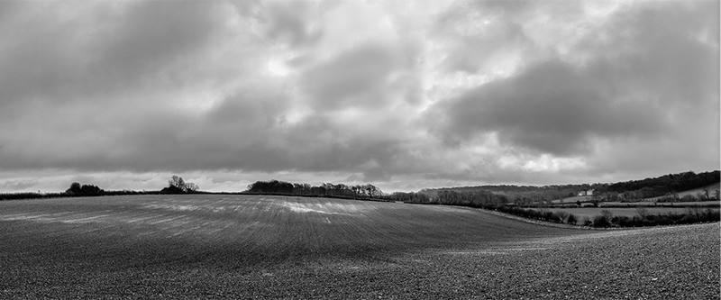 View towards Winterborne Came, Dorchester - April 2013 - Panoramas
