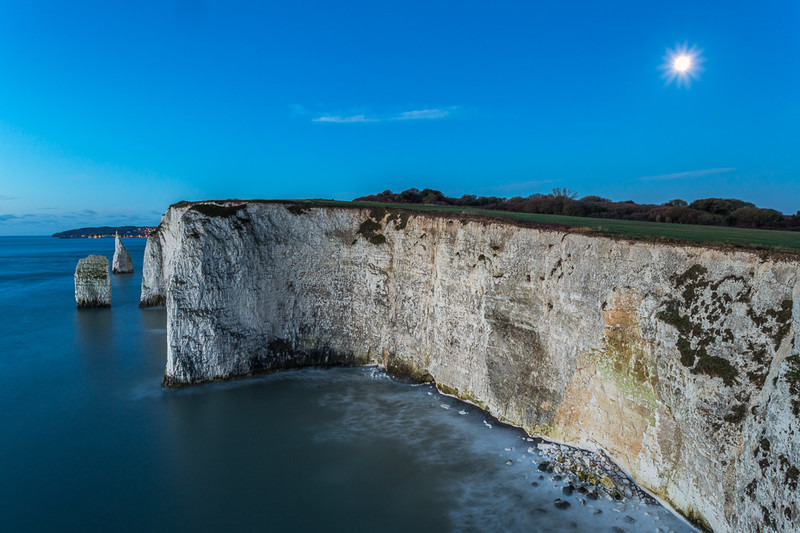 View towards The Pinnacles and Swanage, Dorset - Dorset Seascapes