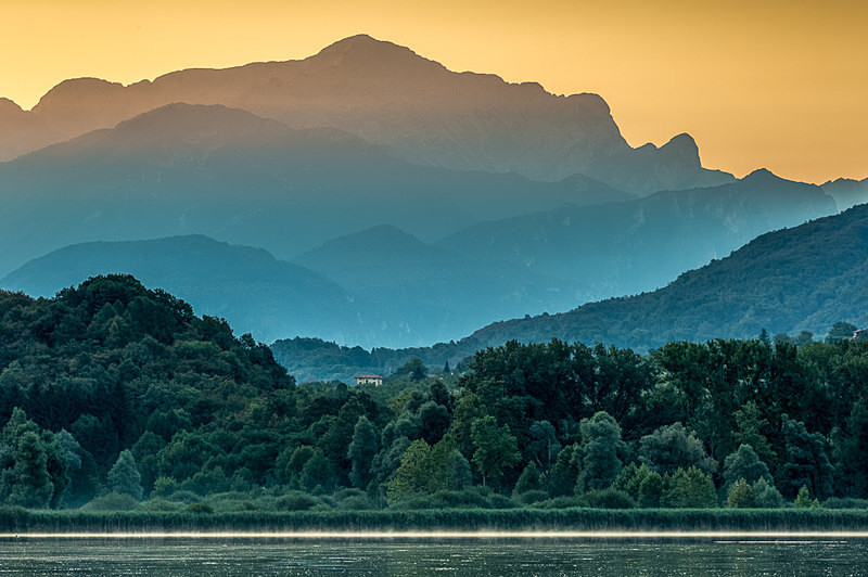 Laguna di Piano, Italy - European Scenes