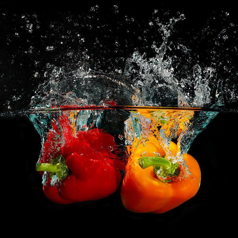 A Splash of Pepper (Square version) - Creative Studio & Fine Art