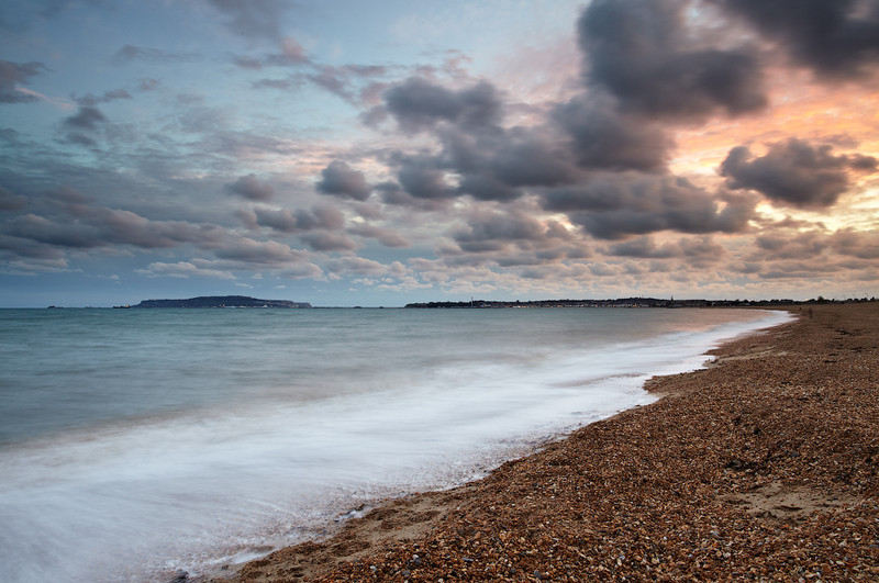 Bowleeze Cove Sunset, Weymouth - Dorset Seascapes