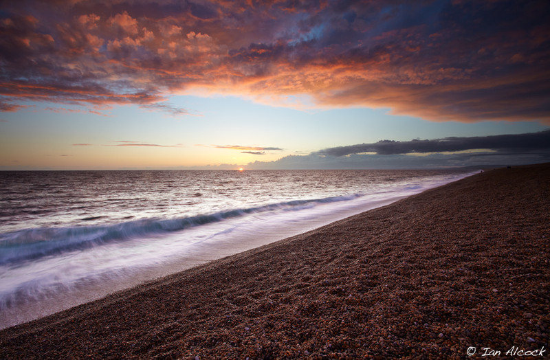 Chesil Beach Sunset - Dorset Seascapes