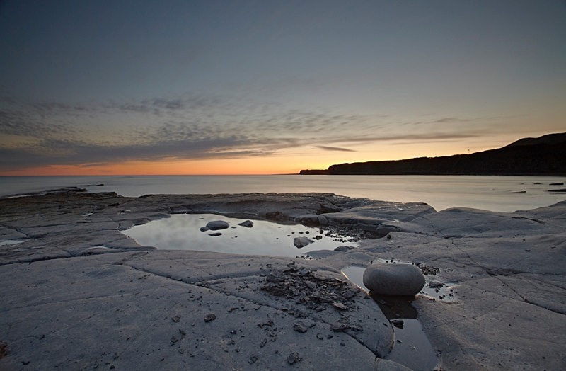 Kimmeridge Bay Sunset - Dorset Seascapes