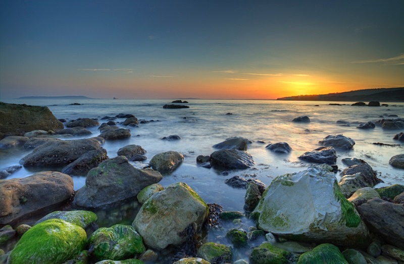 Ringstead Bay Sunset - Dorset Seascapes
